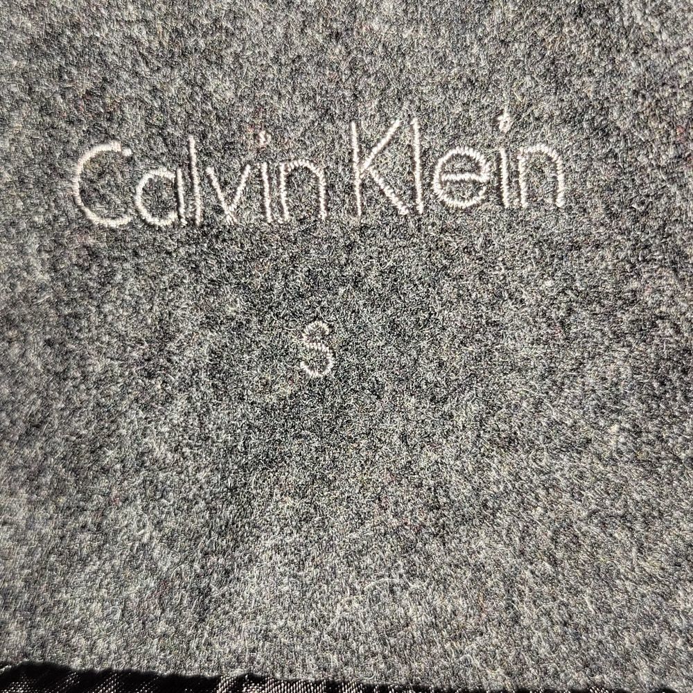 Men's Calvin Klein Wool Blend Men's  Heavy Coa - Picture 3 of 4